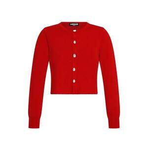 NEW SOLKISSED women's tia shell cardigan top in spicy